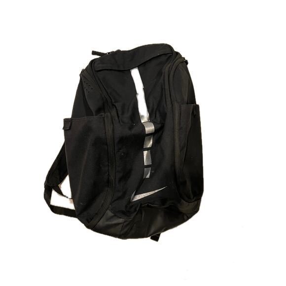 Nike Elite Gamebag Black Silver Backpack Classic Version - Picture 1 of 5